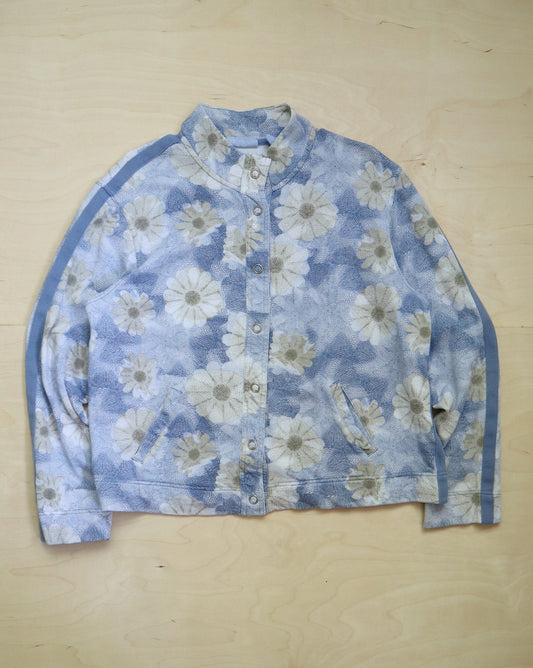 Floral Printed Light Jacket (S/M)