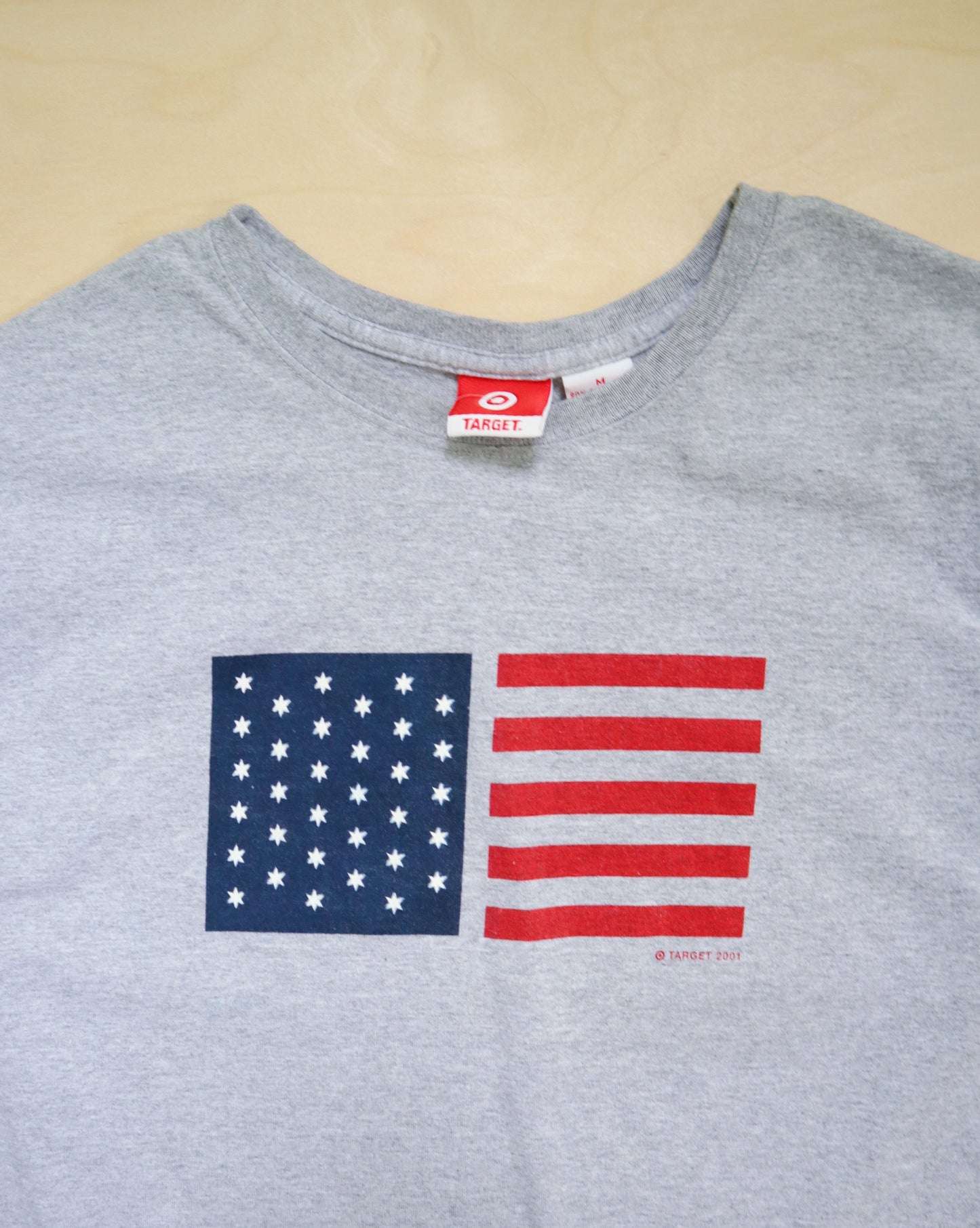 2001 Flag Baby Tee (S/M)