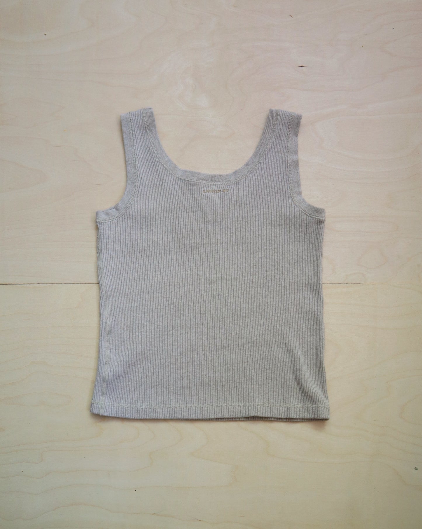 Oatmeal Bow Tank (M/L)