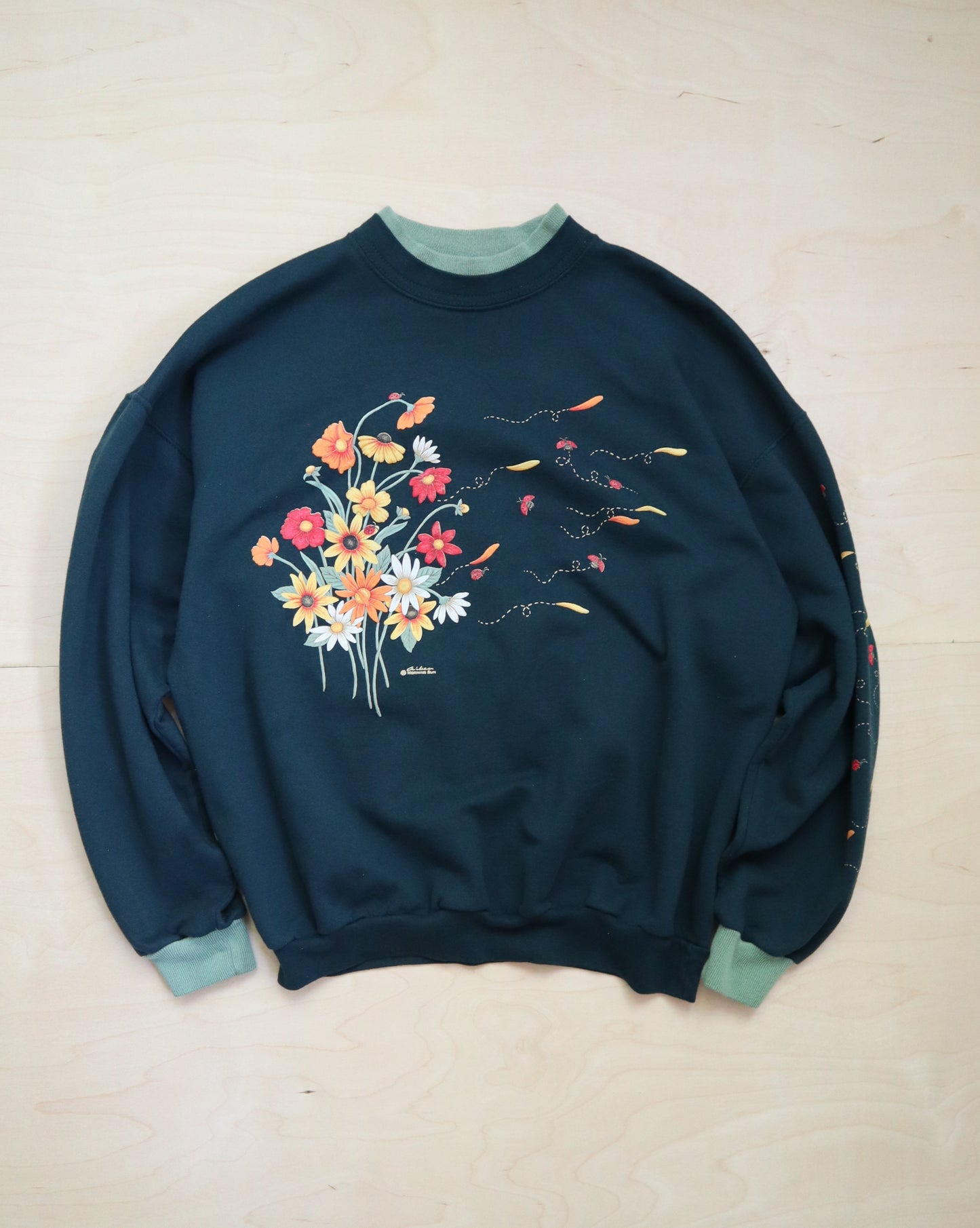 Vintage Bouquet Sweatshirt (S/M)