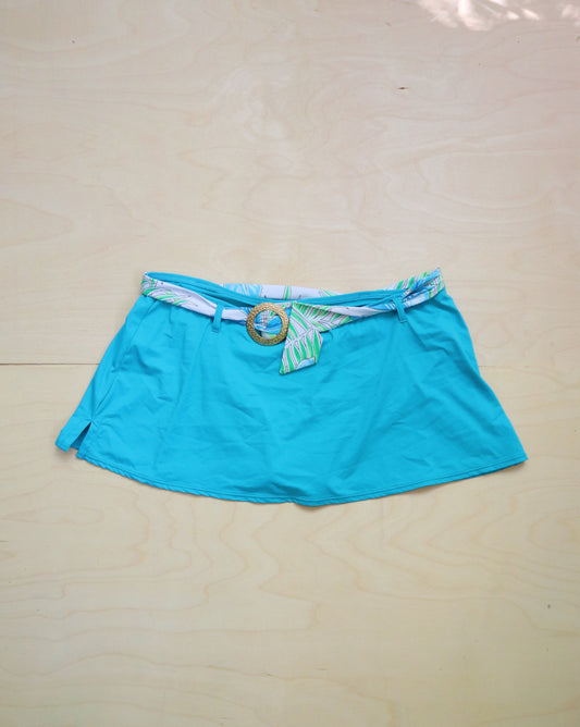 Turquoise Bikini Skort (M/L)