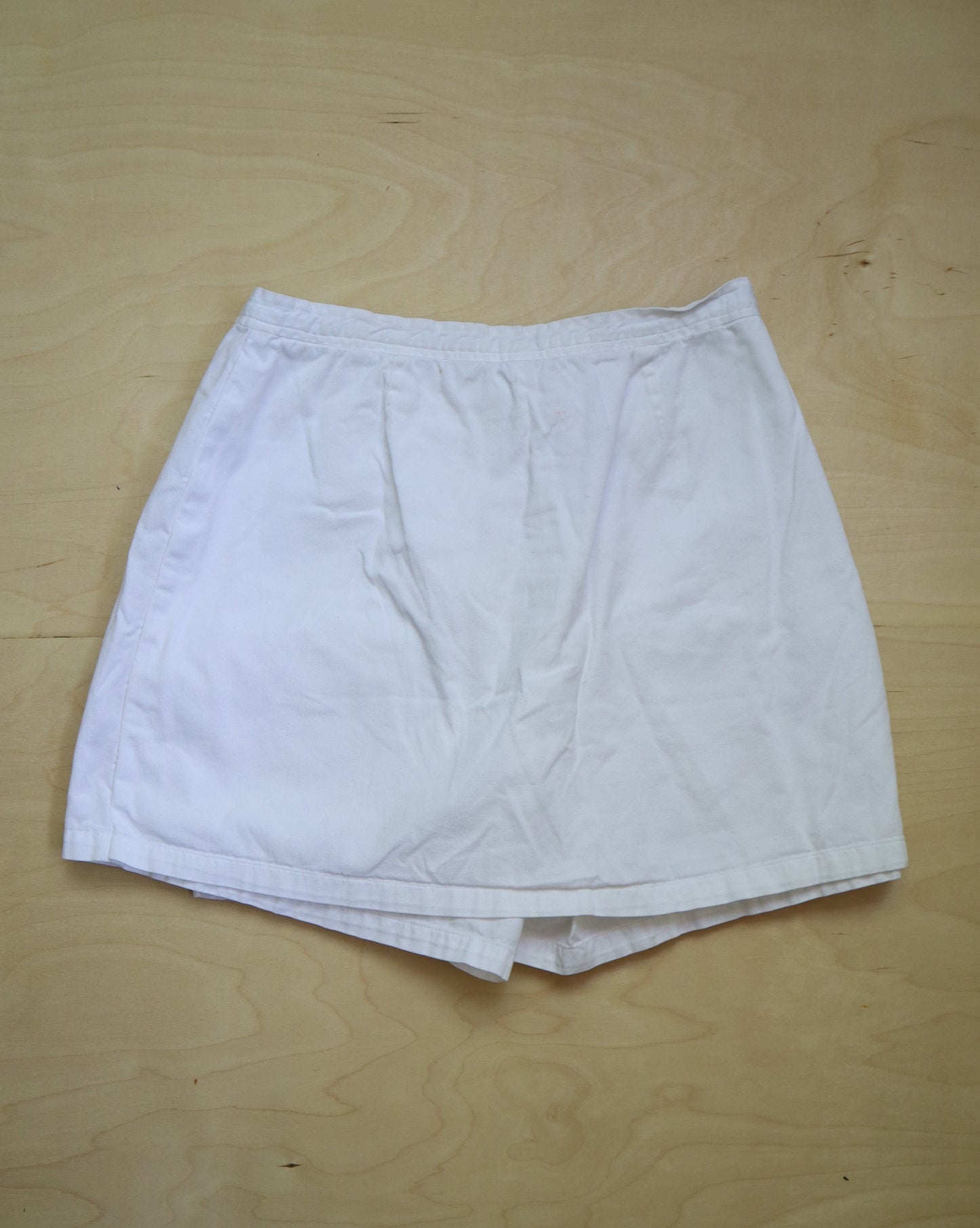 White Denim Skort (M/L)