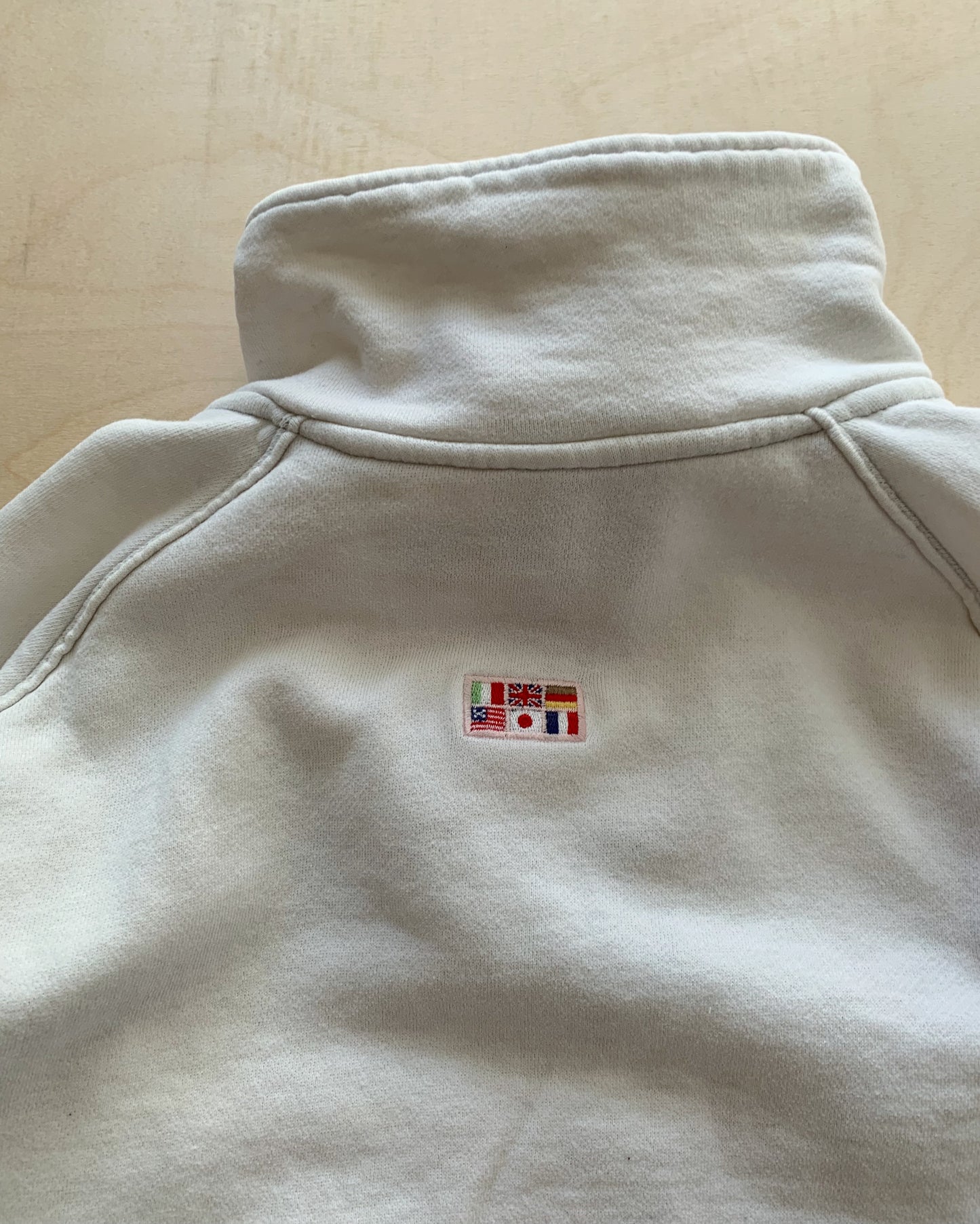 Express Flags Quarter Zip Sweater (S/M)