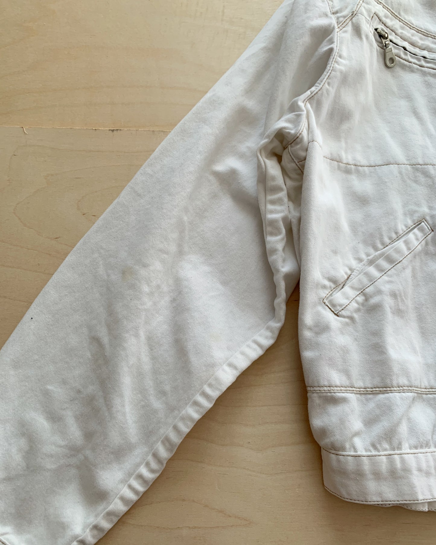 White Light Moto Jacket (M/L)