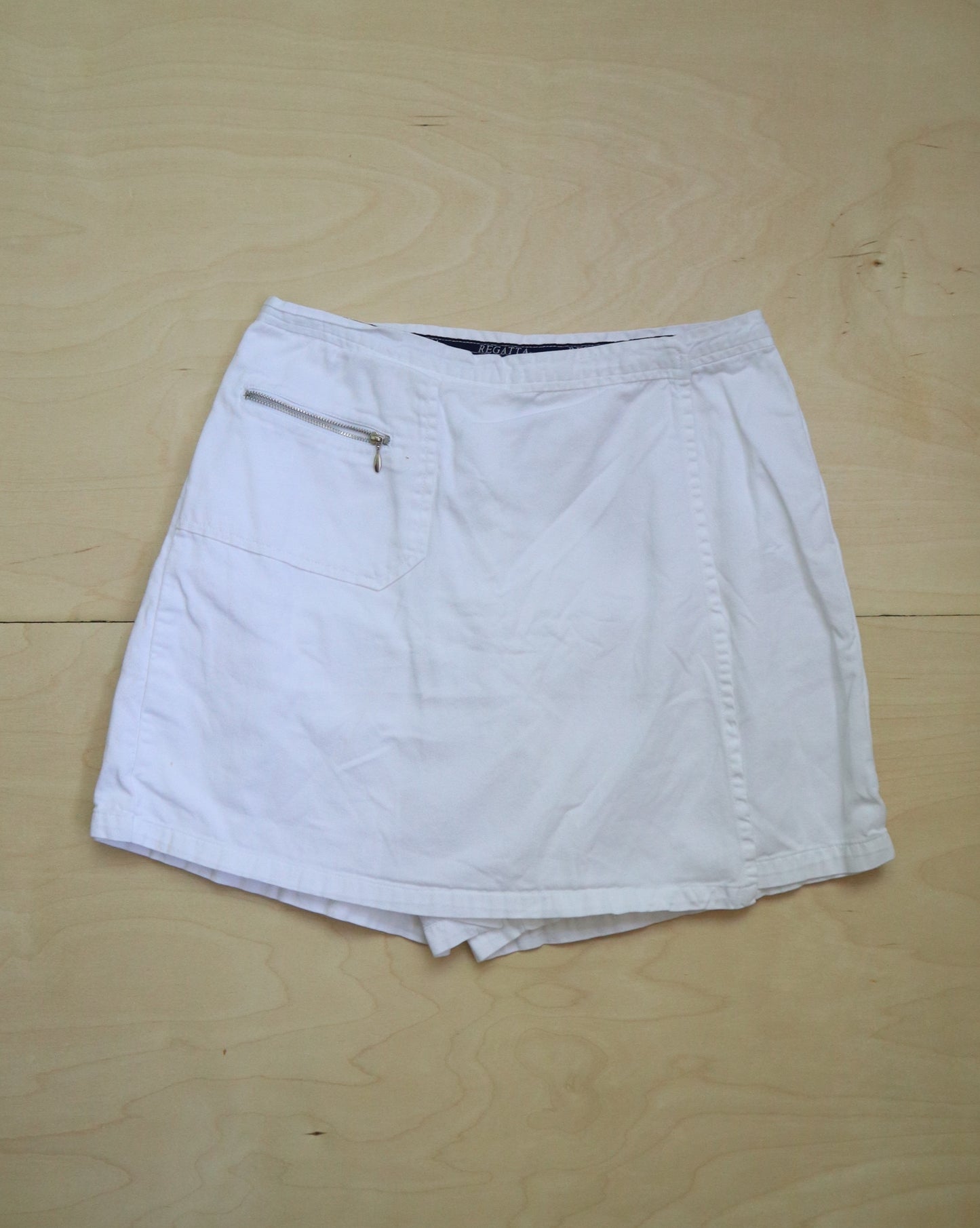 White Denim Skort (M/L)