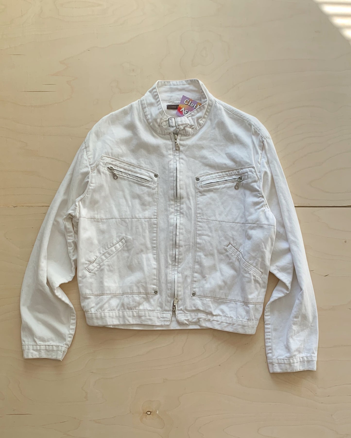 White Light Moto Jacket (M/L)