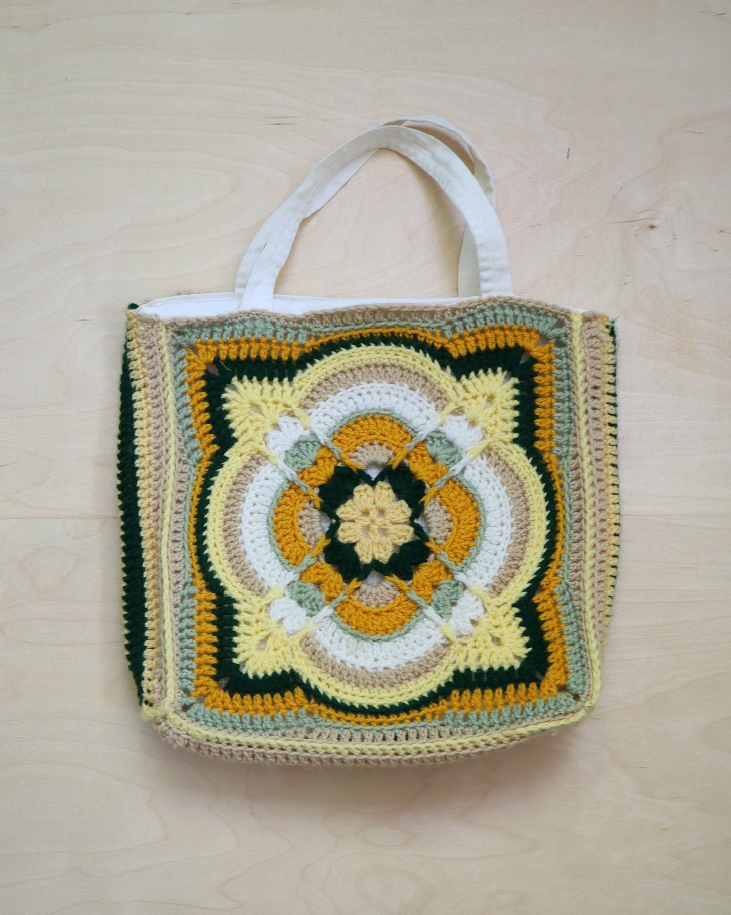 Crocheted Tote Bag