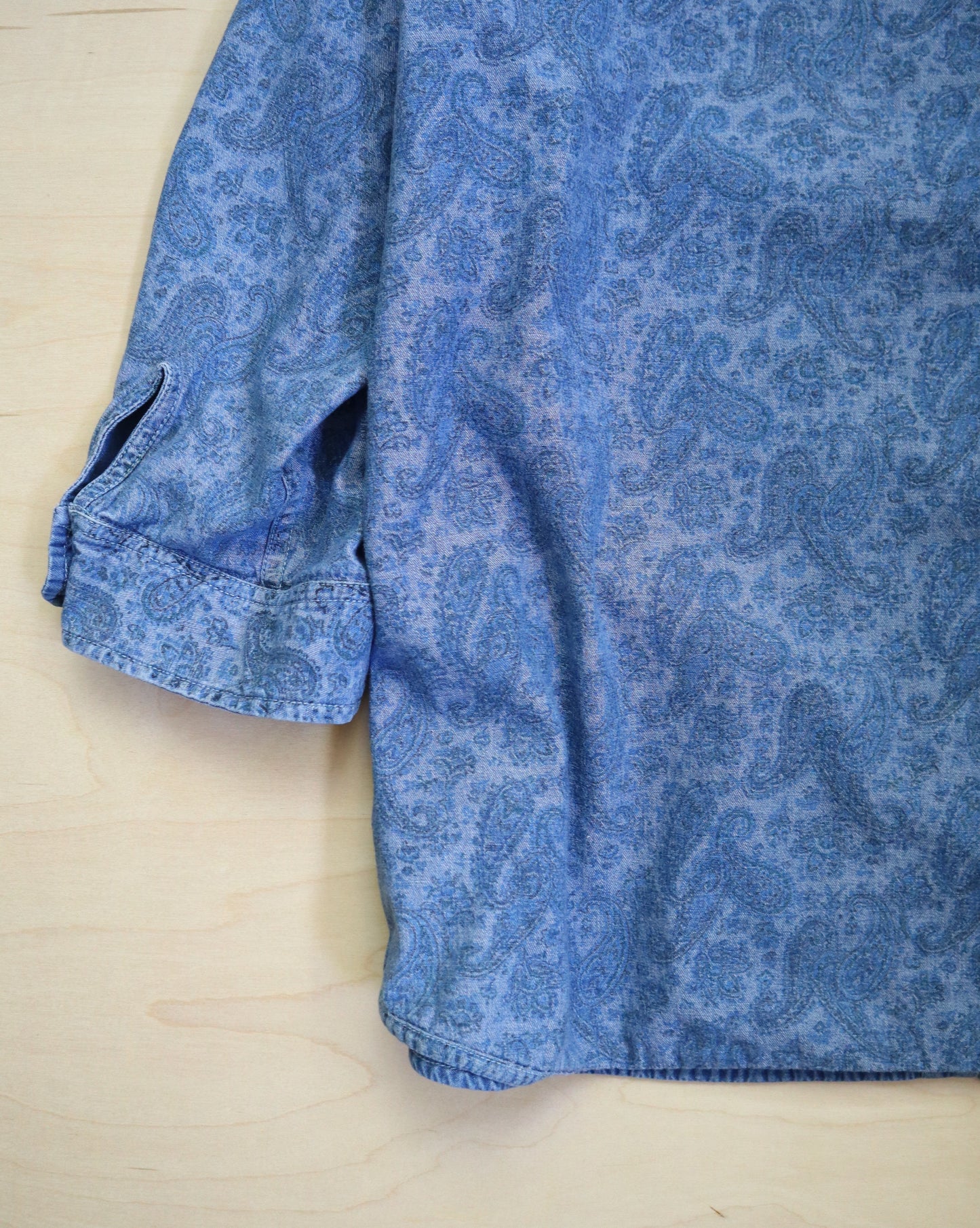 Paisley Denim Shirt (2XL/3XL)