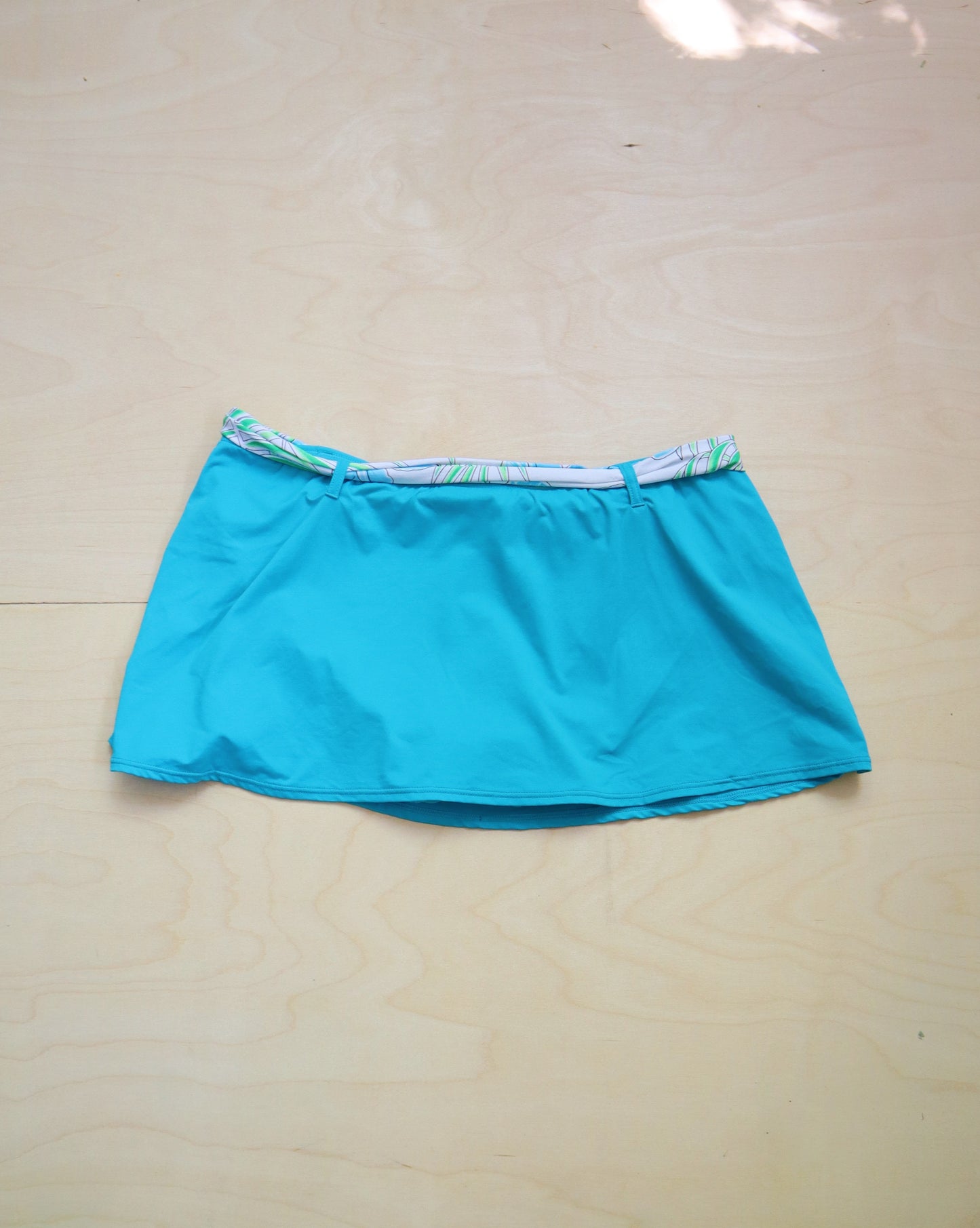 Turquoise Bikini Skort (M/L)