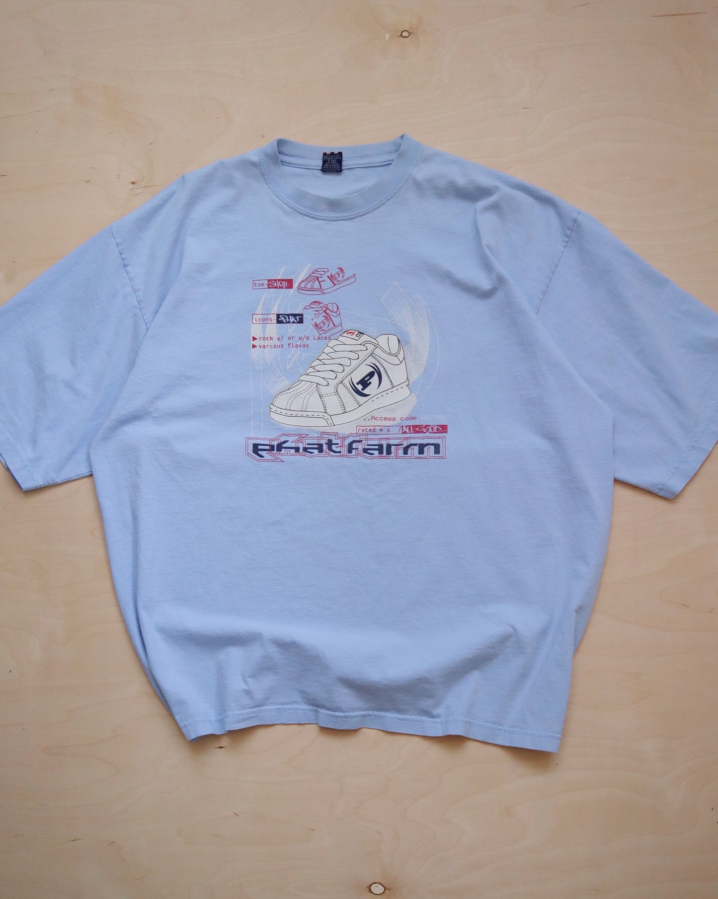 Vintage Phat Farm Sneaker Tee (XL/XXL)