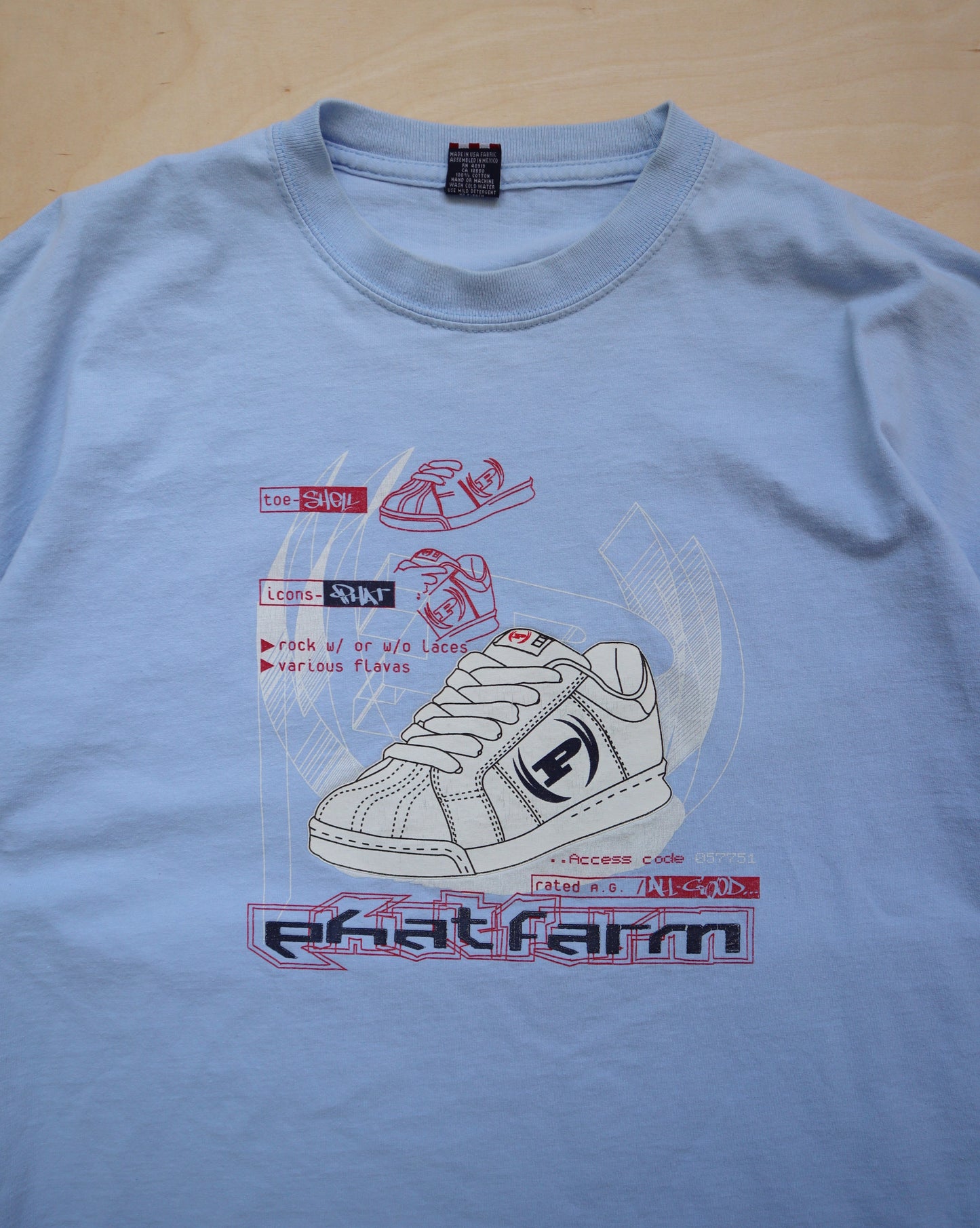 Vintage Phat Farm Sneaker Tee (XL/XXL)