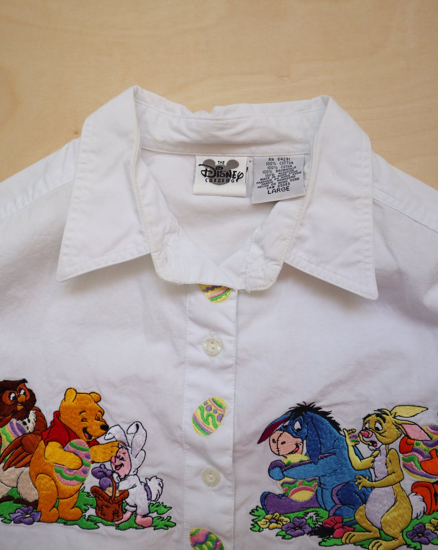 Vintage Disney Easter Button Up (M/L)