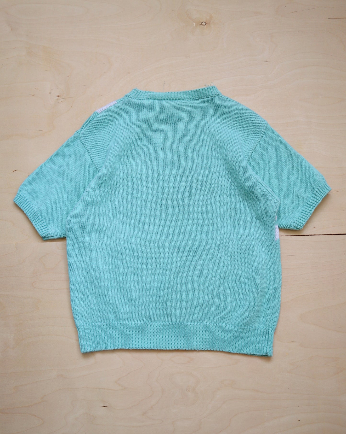 Vintage Mint Knit Top (M/L)