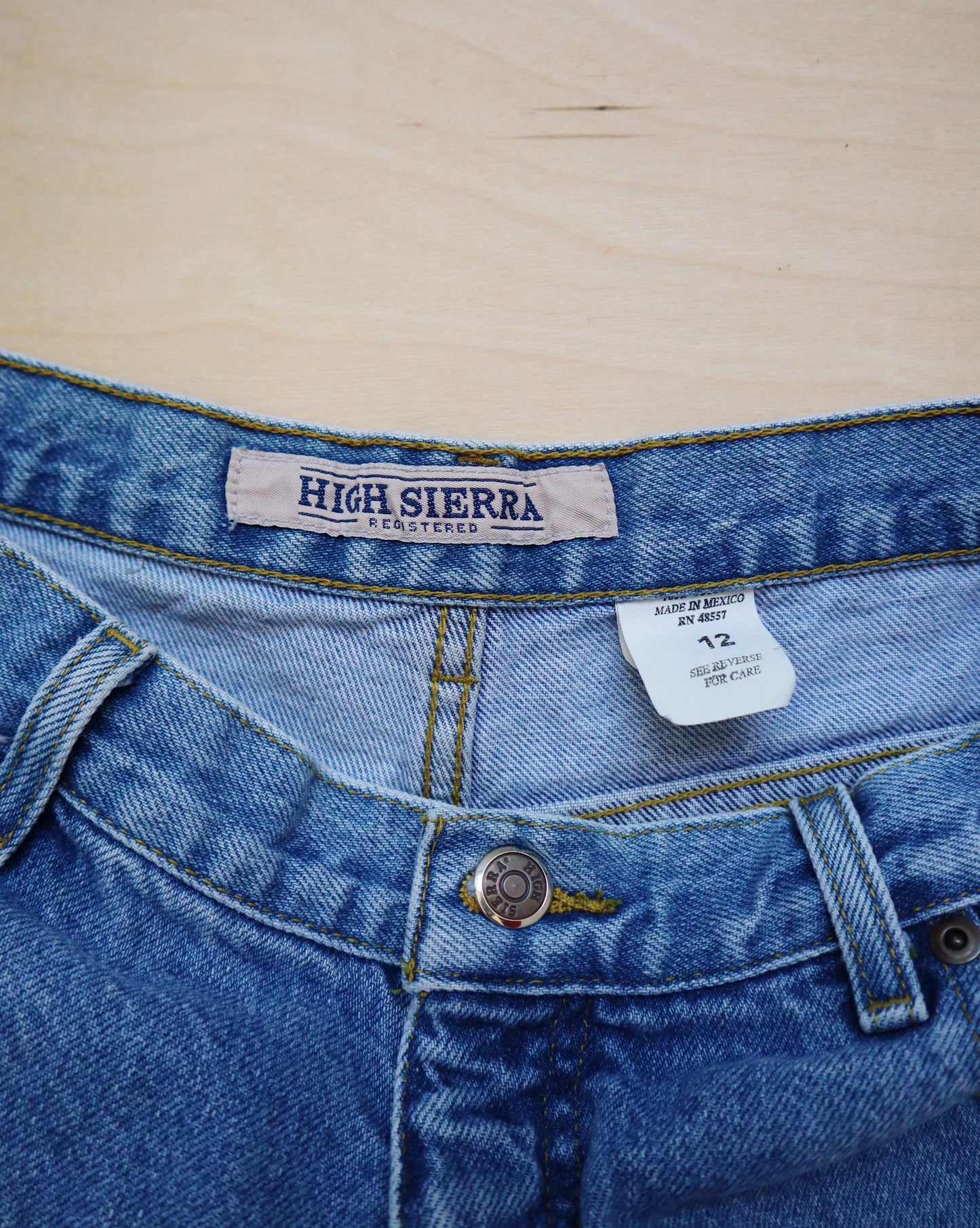 Vintage High Sierra Denim Shorts (30”)